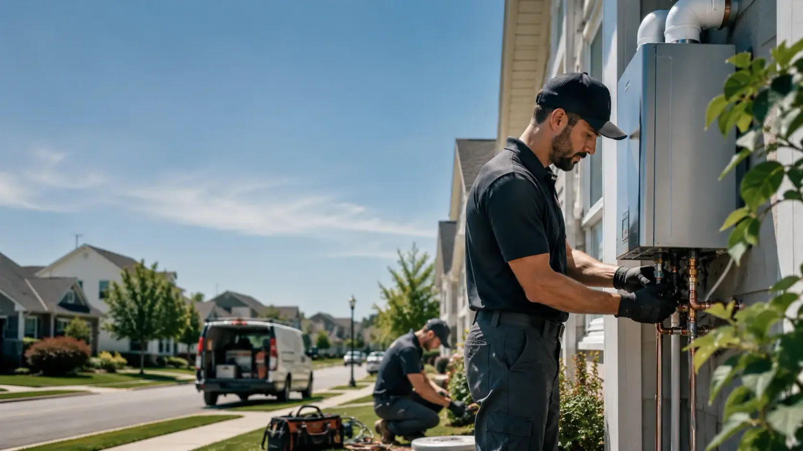 Tankless Water Heater Installation in Hingham, WI